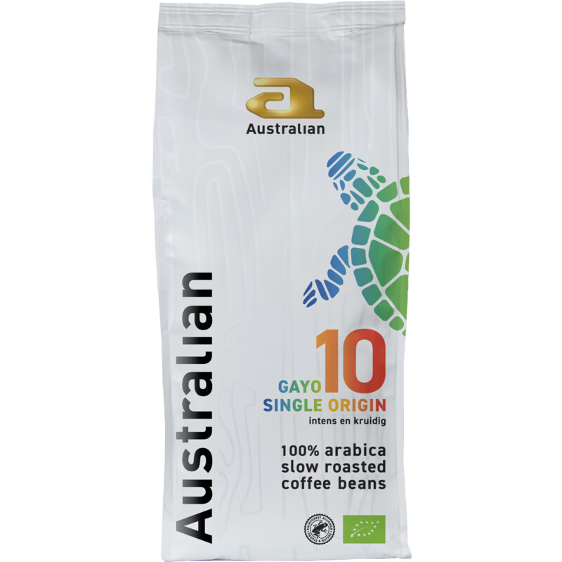 Australian Organic single origin gayo koffiebonen