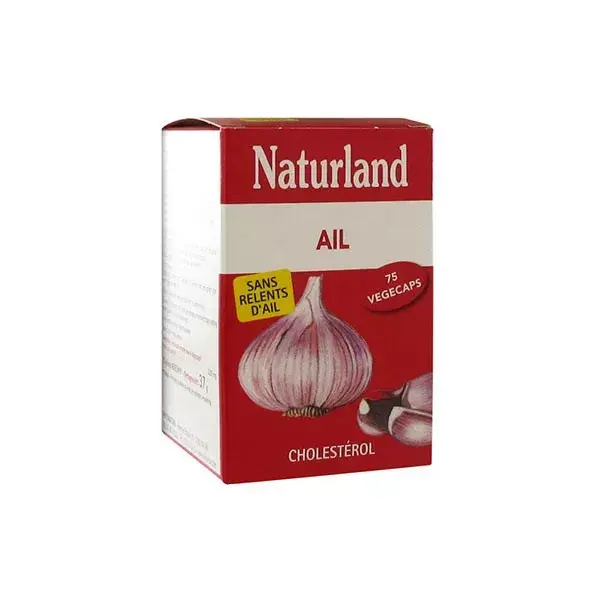 Naturland Alho 75 cápsulas vegetais