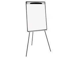Flipovertavle, Bi-Office Design Tripod, 100 x 70 cm, med teleskopben