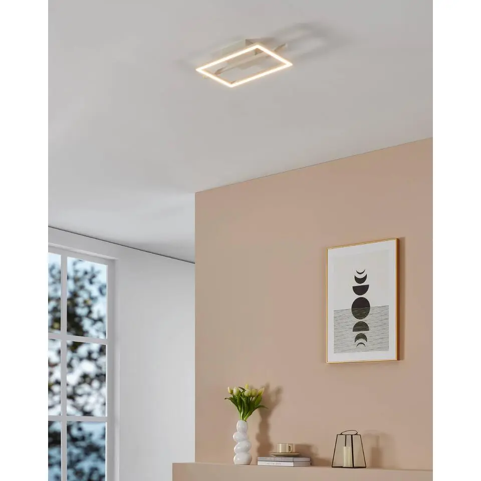 EGLO Amandolo Plafondlamp - LED - 40 cm - Wit - Instelbaar RGB