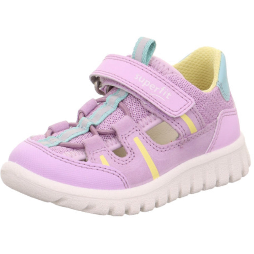 Køb Superfit Violett/Yellow Sport7 Mini Sneakers