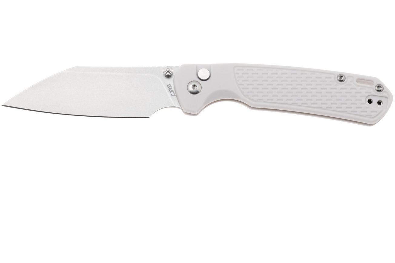 CJRB Pyrite Light J1945G-GY Stonewashed S90V, White FRN, zakmes