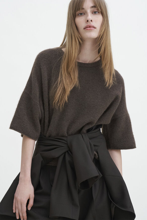 Filippa K Yak Tee Driftwood