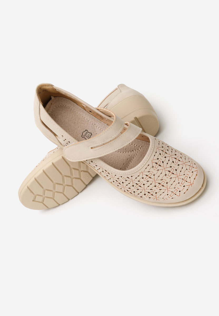 Chaussures casual femme beige Augustyna