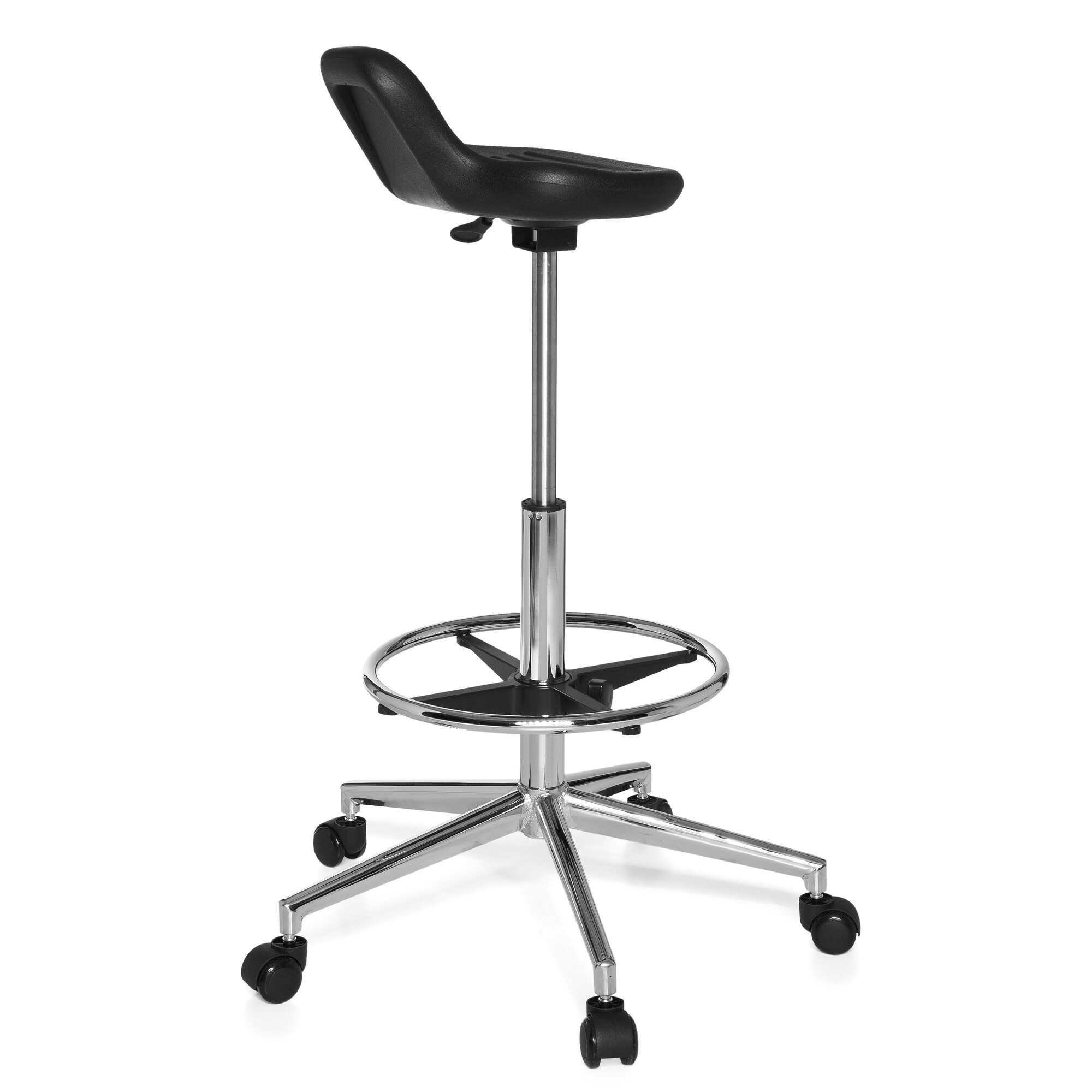 Drehhocker TOP WORK 03 Kunstleder ohne Armlehnen hjh OFFICE