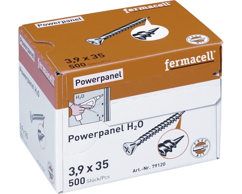 fermacell Powerpanel H2O schroeven 3,9 x 35 mm verpakking = 500 stuks