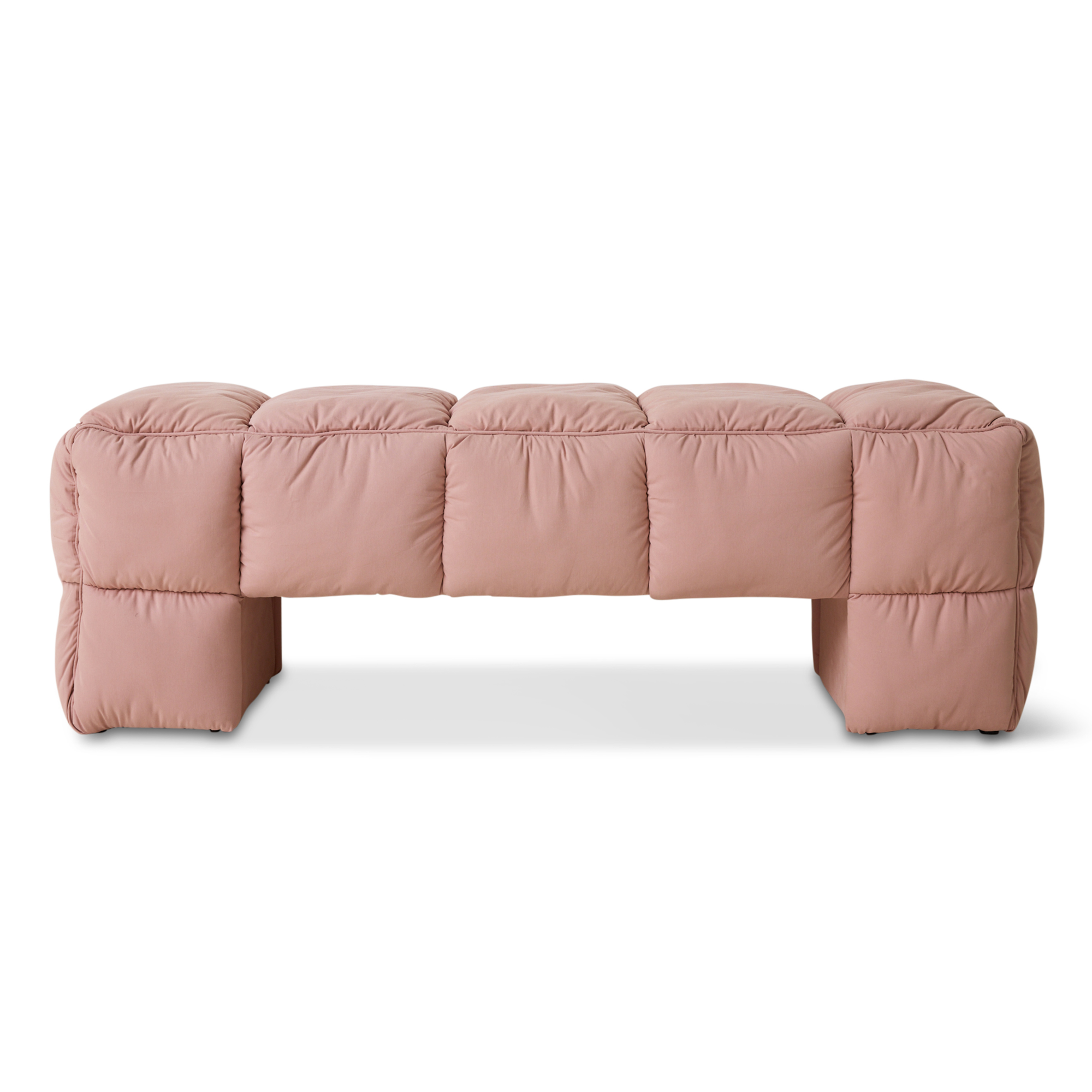 Bankje gewatteerd blush