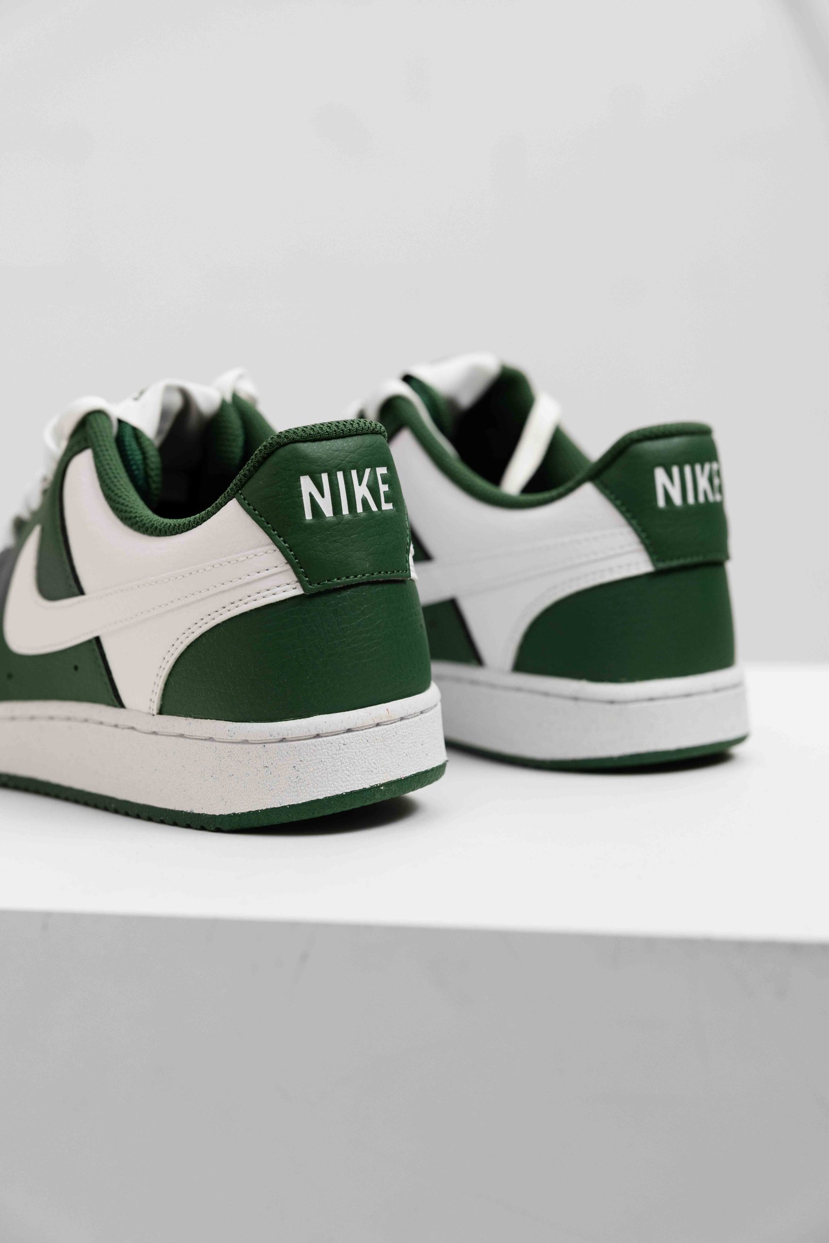 Nike Court Vision Low Sneakers Heren Groen/Wit