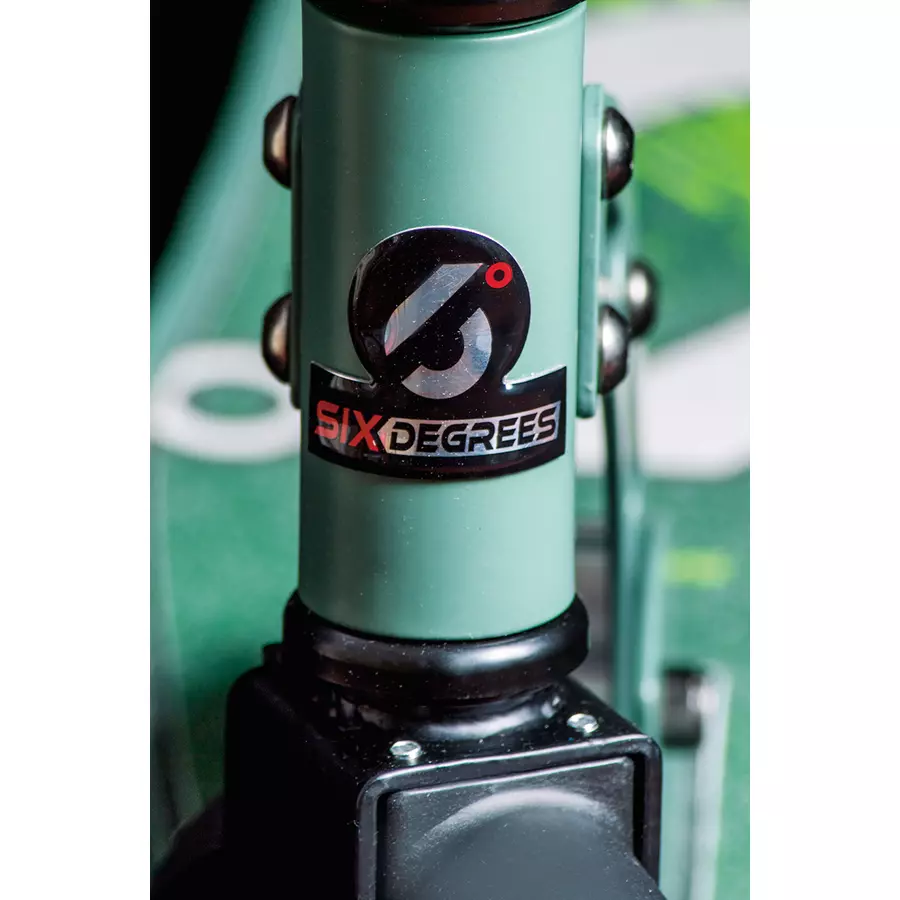 SIX DEGREES Aluminium Scooter 205 mm grün