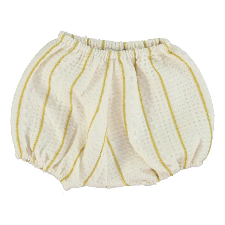 Bebe Organic Bloomer Gaufré Levi | Ecru