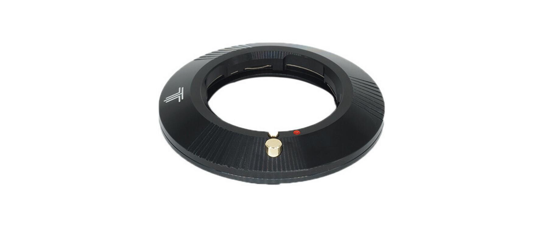 Objektiv-Adapter Leica M – HasselbladX1DAluminium-Adapter für HasselbladX1D Kameras