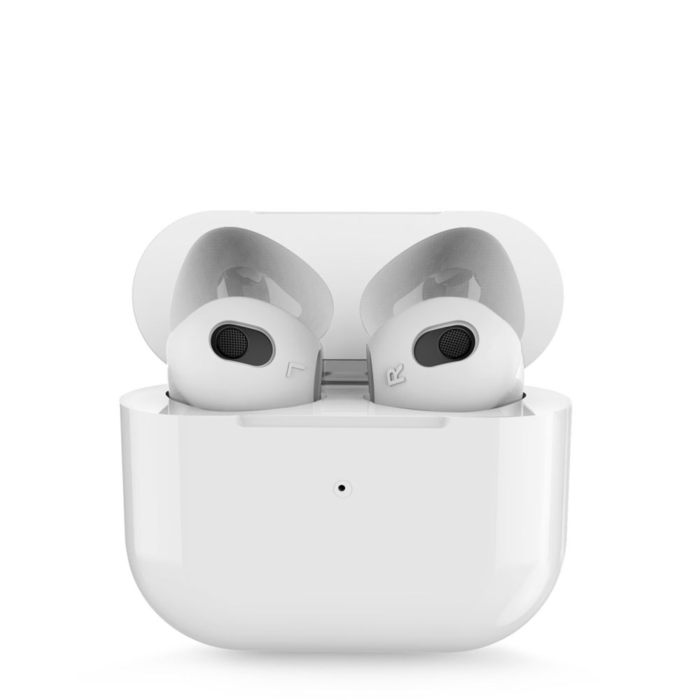 AirPods (3. Generation) Silikon Rutschfeste Ohrpolster Eartips - Weiss