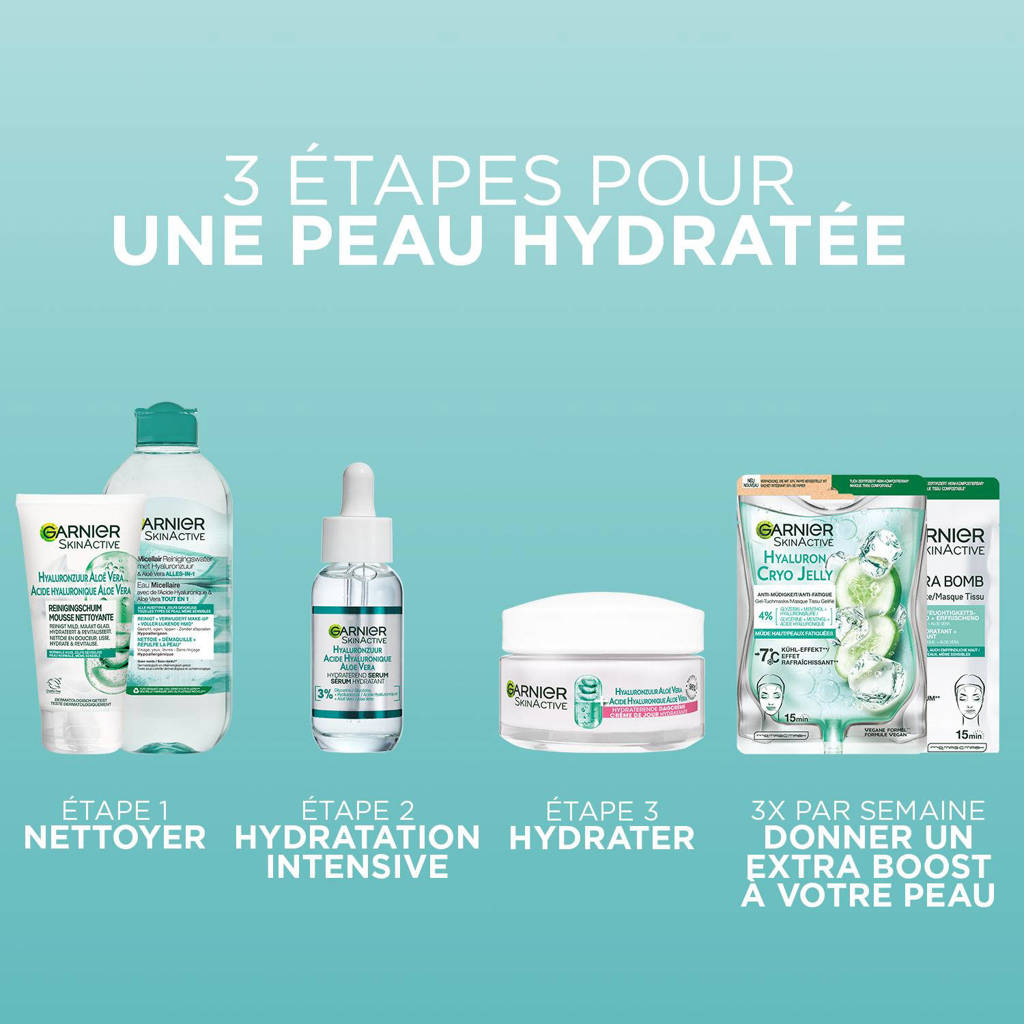 Goede hydraterende crémeHyaluronzuur & Aloë Vera hydraterende dagcrème - 50 ml