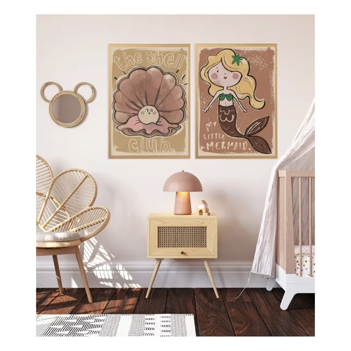 Studio Loco Grande affiche coquillage x Smallable