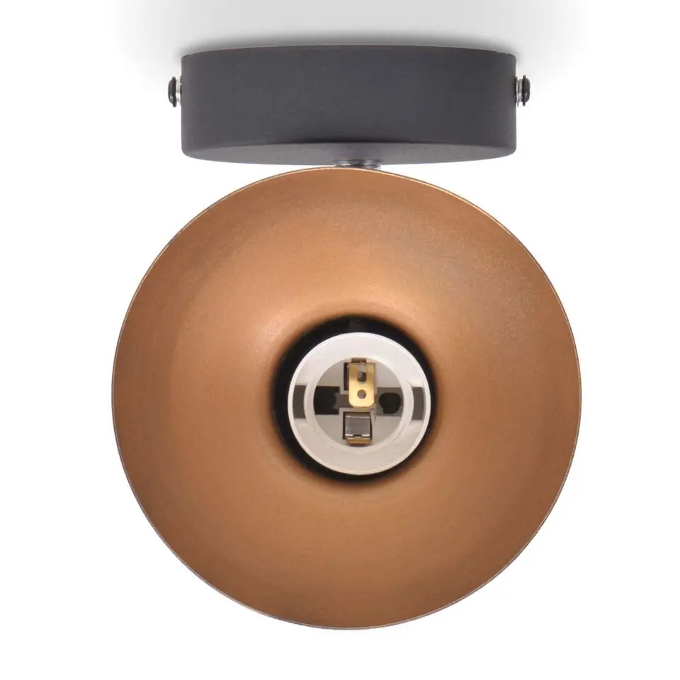 vidaXL - Wandlamp - Multikleur - Metaal - 2 stuks