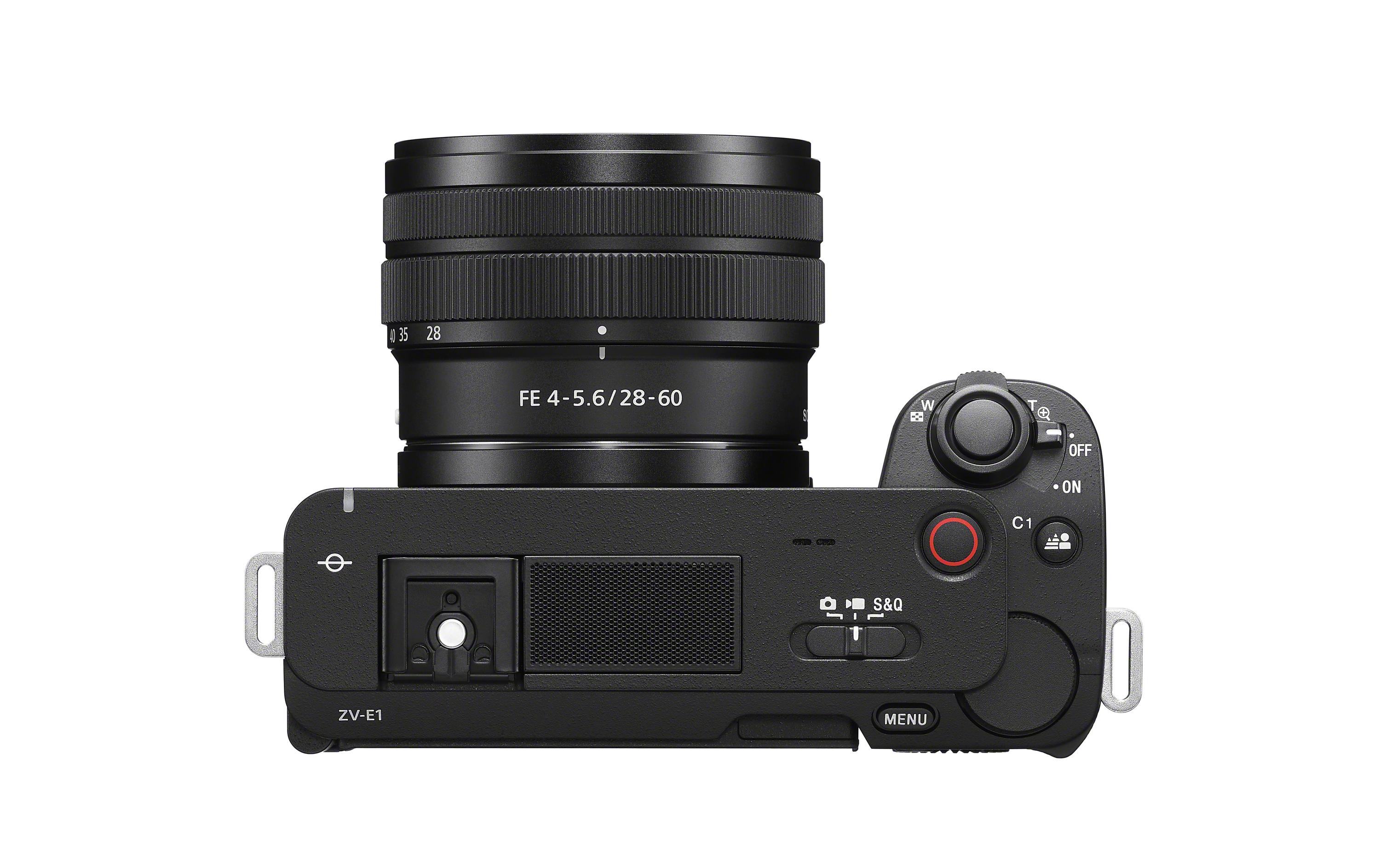 Fotokamera ZV-E1 mit 28–60-mm-Zoomobjektiv<br>Vollformat-Vlog-Kamera – Nutzen Sie Ihr volles Vlogging-Potenzial