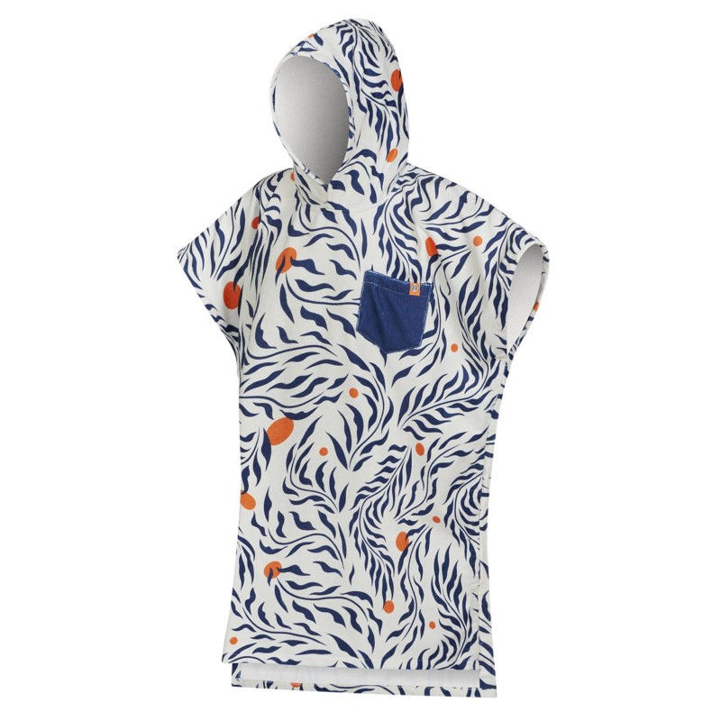 Poncho After Spring Series - Feather Leaves - The Corner Shop
