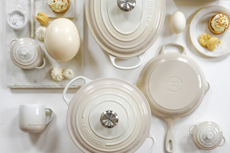Le Creuset Oval Gryde 31 Meringue SIGNA Meringue