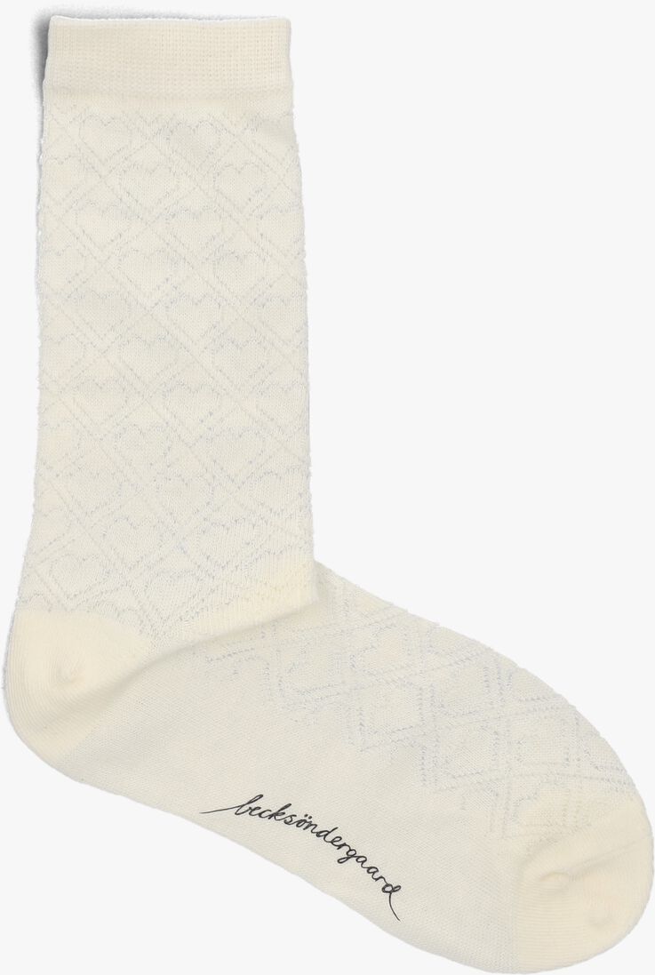 BECKSONDERGAARD witte becksondergaard sokken signa cotta sock