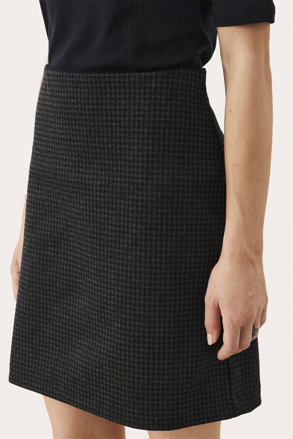 Part Two CorinnePW SK Dark grey check