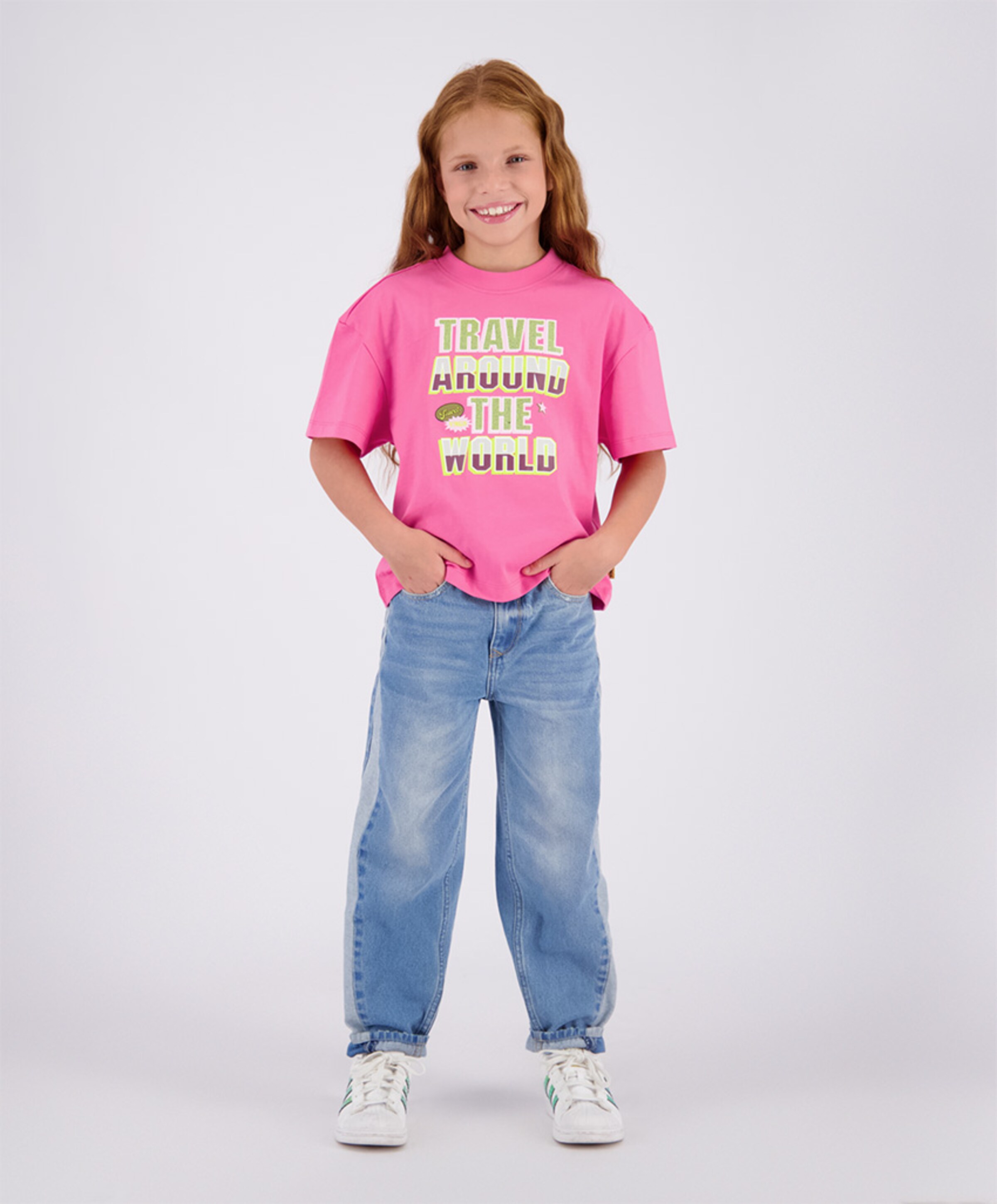 Vingino Meisjes T-shirt roze