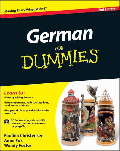 German For Dummies, (with CD) (Multiple items, part(s) enclosed)