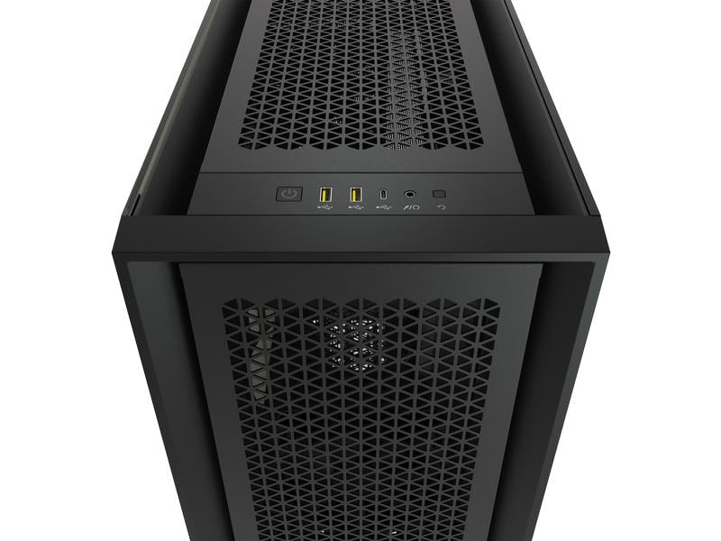 Corsair PC-Gehäuse Midi Tower 5000D Airflow TG Schwarz Corsair Midi Tower 5000D Airflow TG PC-Gehäuse