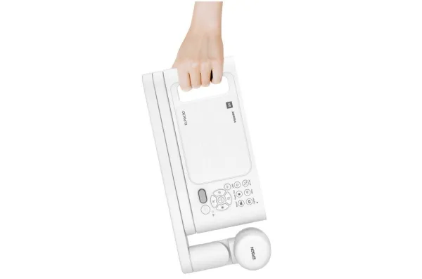 Epson ELPDC30 - Digitalkamera for dokumenter - håndmodel - farve - 13.000.000 pixel - 4K UHD (3840 x 2160) - audio - trådløs - VGA, HDMI - WiFi - USB