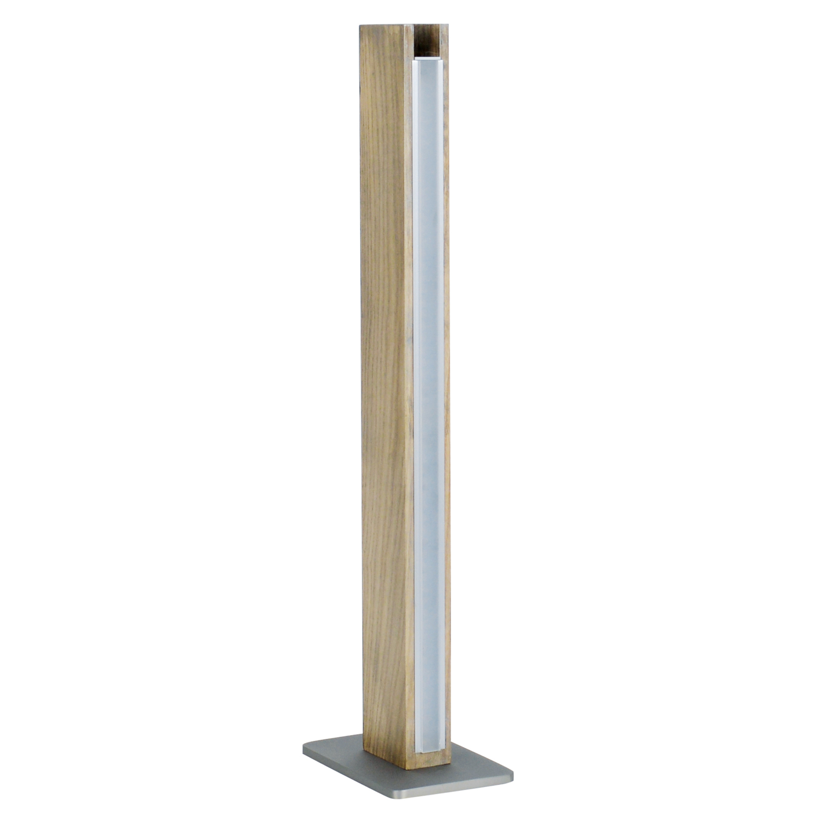 LED-Tischleuchte STRAIGHT - braun - dimmbar - 51 cm