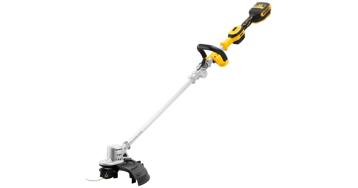 DEWALT18V XR GRASTRIMMER  (Geel/zwart, Accu en lader niet inbegrepen)