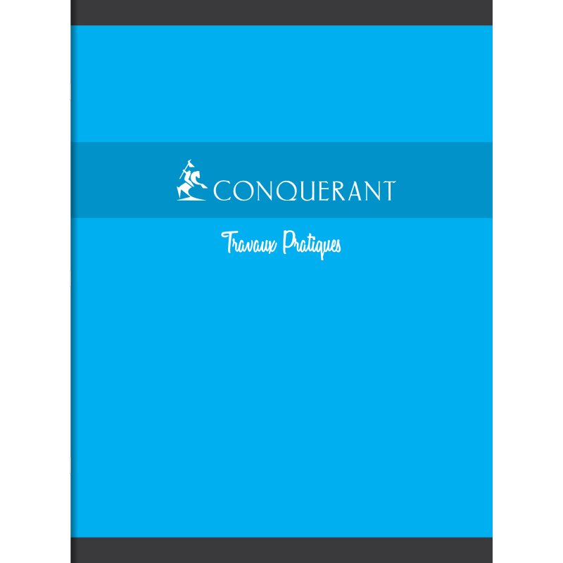 CONQUERANT SEPT Cahier de travaux pratiques, 240 x 320 mm