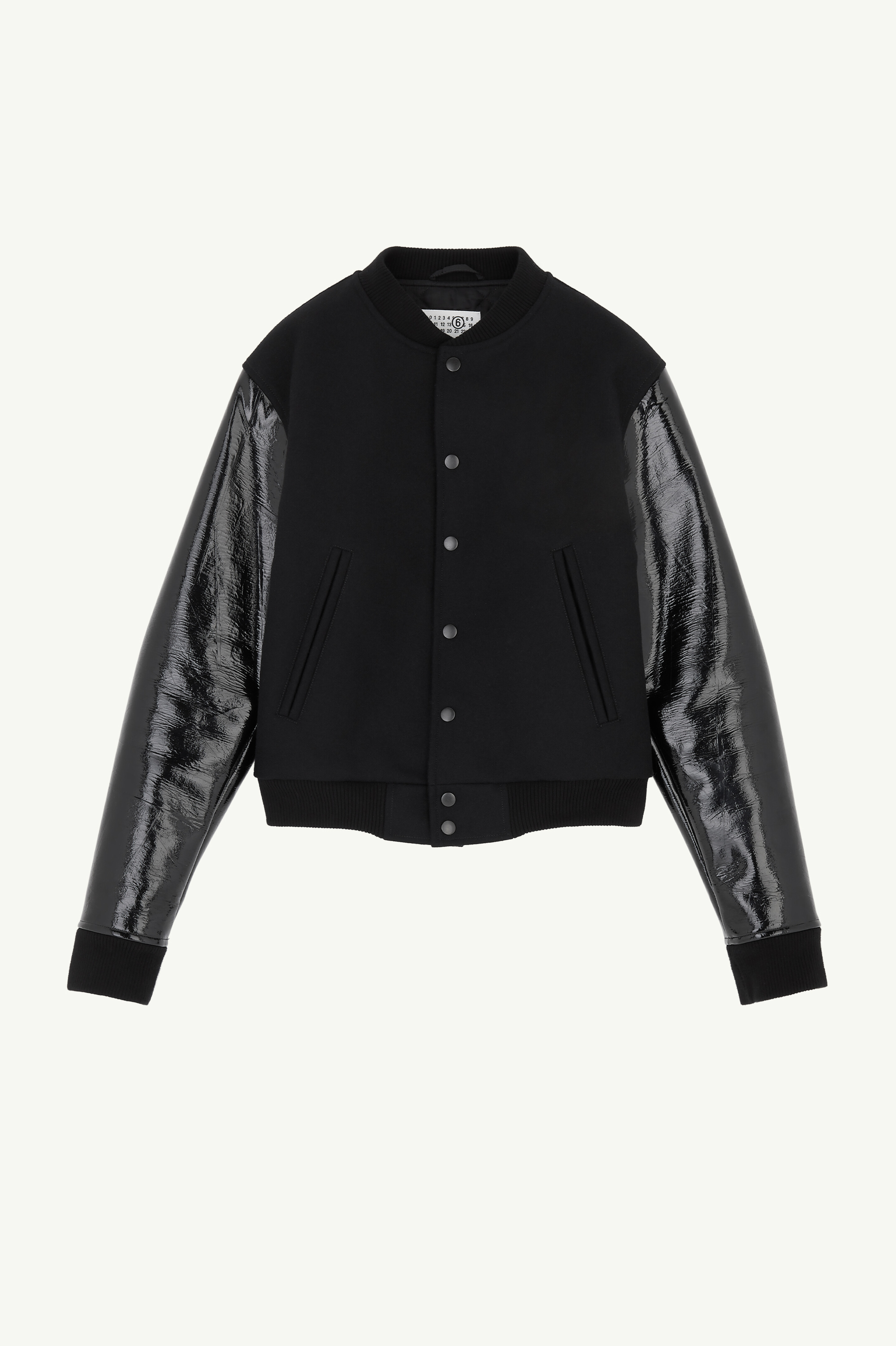 Veste varsity en laine mélangée pour homme | MM6