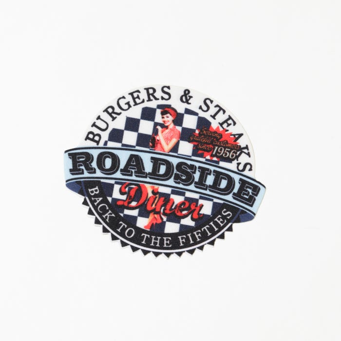 Atelier Veritas-Patch Roadside Diner 8x8,5cm