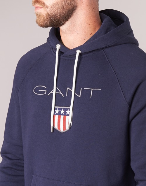 Gant - GANT SHIELD HOODIE - Marine