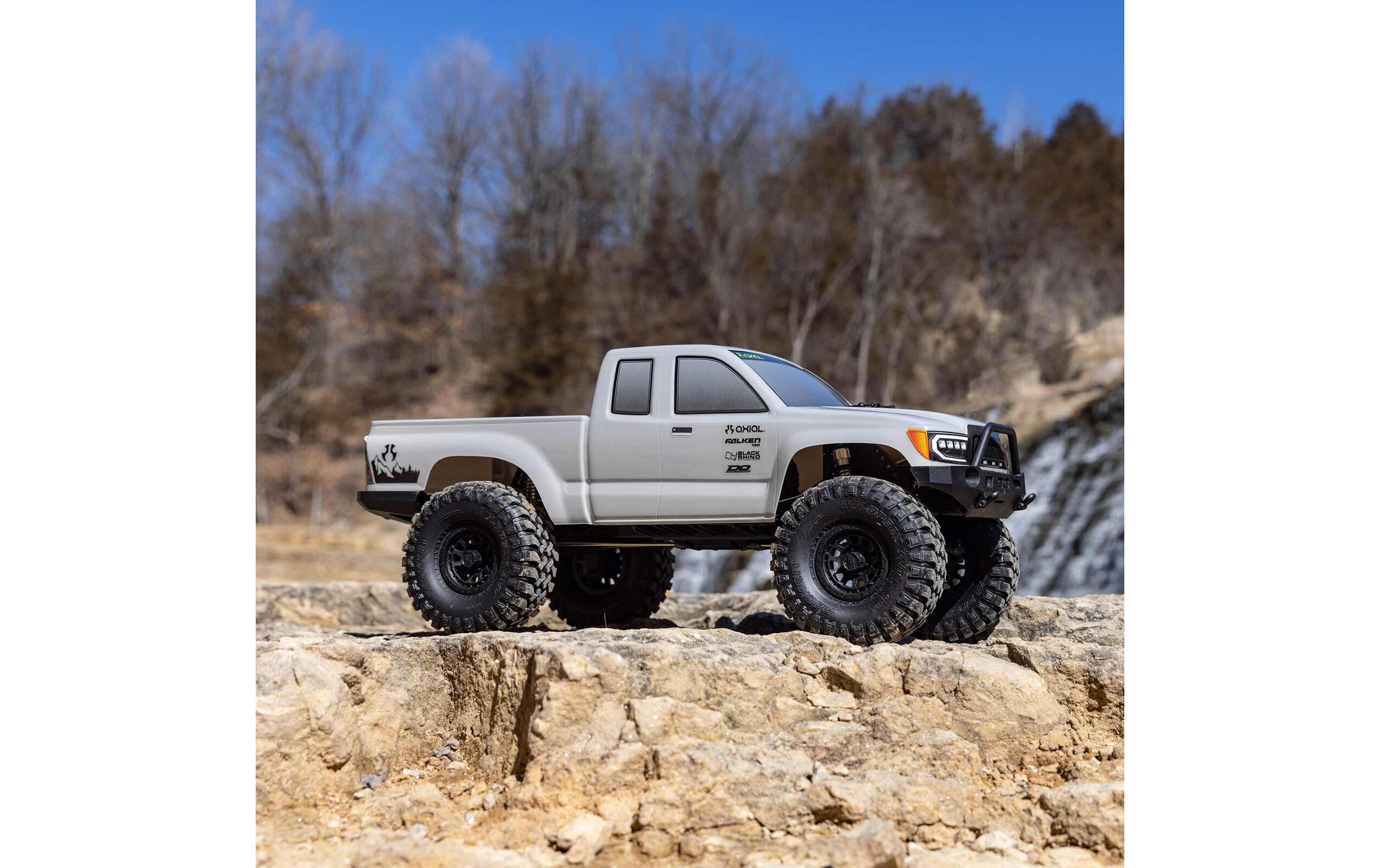 Scale Crawler SCX10 III Base Camp Grau 1:10, ARTR<br>SCX10II Rockcrawler Basis Ausführung mit Spektrum Technik