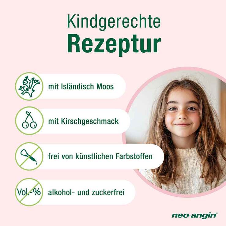 neo-angin® junior Halsschmerzssaft, 100 ml