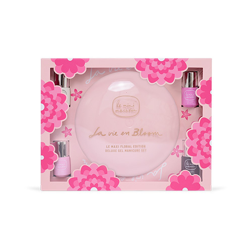 Le Mini Macaron La Vie en Bloom Deluxe Manicure Set