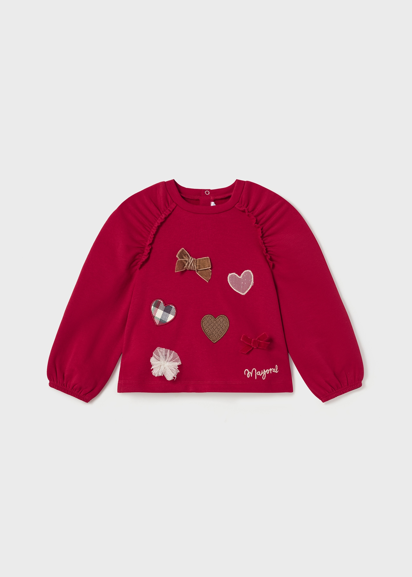 Moletom infantil bordado Better Cotton
