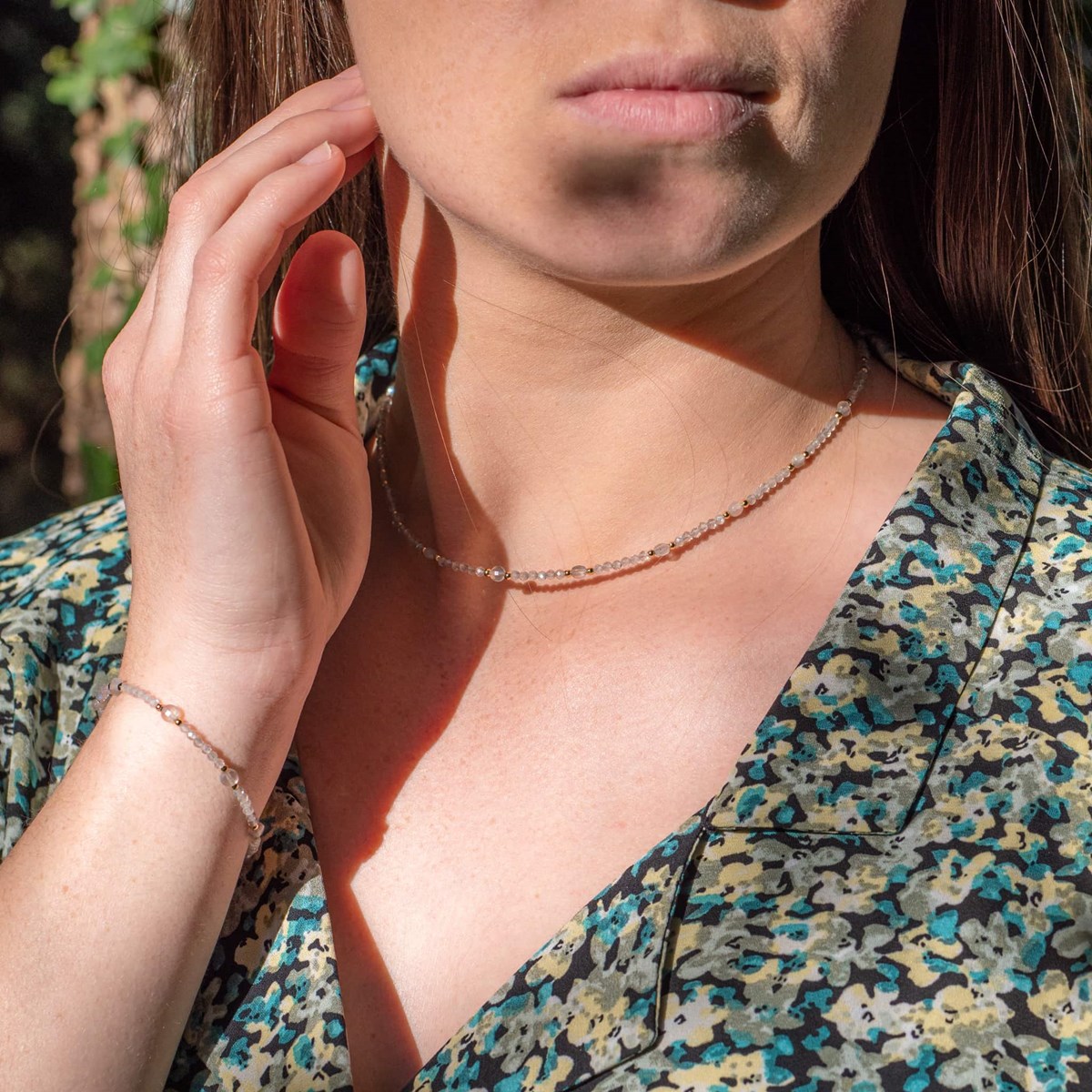 Bracelet Paloma en pierres Labradorite