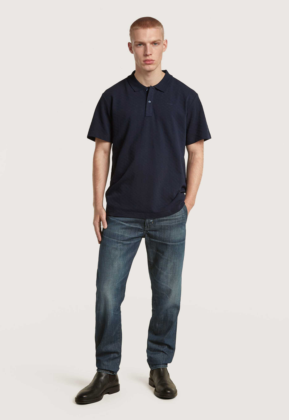 G-Star Core Regular Jacquard Polo