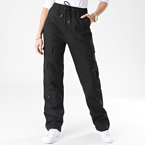 Pantalon Cargo Femme F234207 Noir