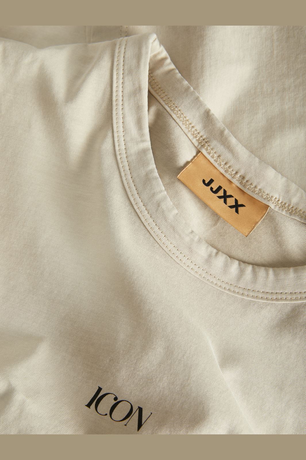 Jjxx Jxsandra Loose Ss Wash Tee 4756145 feather gray