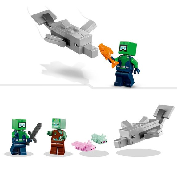 La maison axolotl LEGO Minecraft 21247