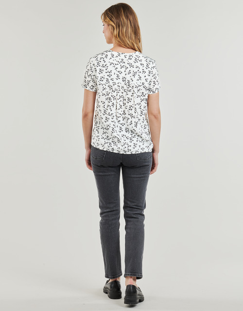 Esprit - SKI V NECK BLOU - Blanc