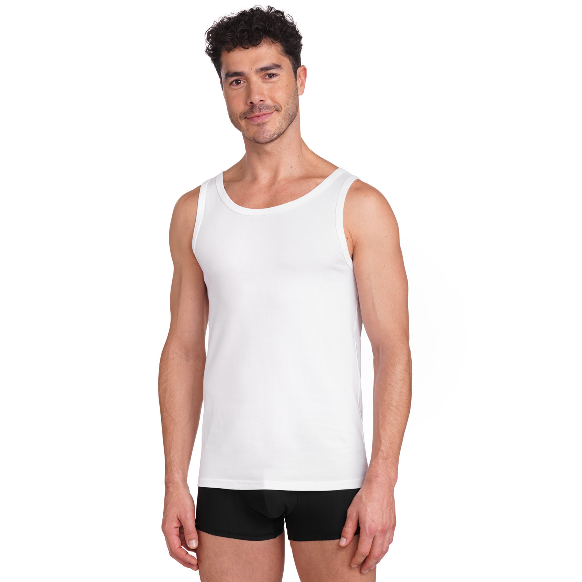VanVaan 3 Herren Unterhemden im Mehrfachpack weiss / hellgrau / schwarz