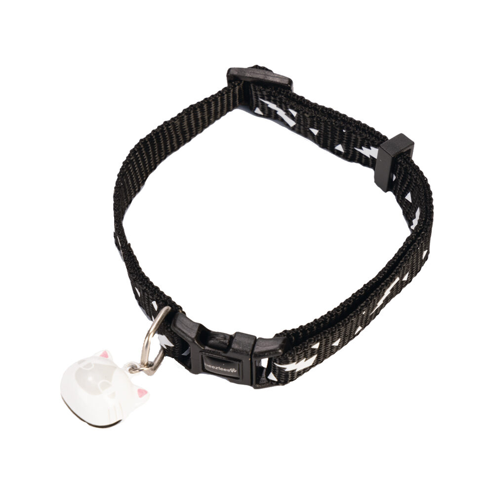 Beeztees Nylon Kattenhalsband Thunder