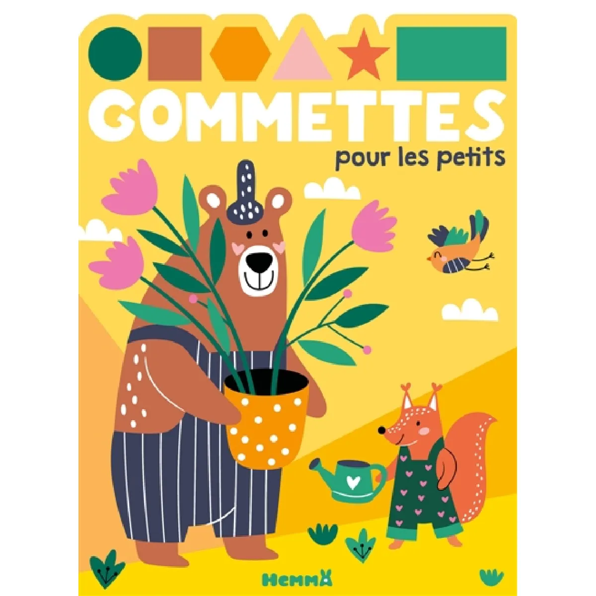 Gommettes pour les petits (Ours et écureuil)