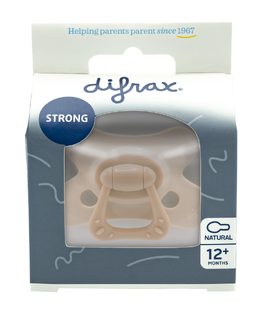 Difrax Fopspeen Natural 12  Maanden SE Earth Moonstone 1ST