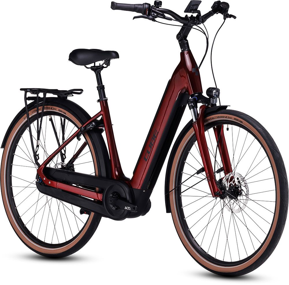 Cube Supreme RT Hybrid Pro 500 Easy Entry red´n´black kaufen | Bike-Discount