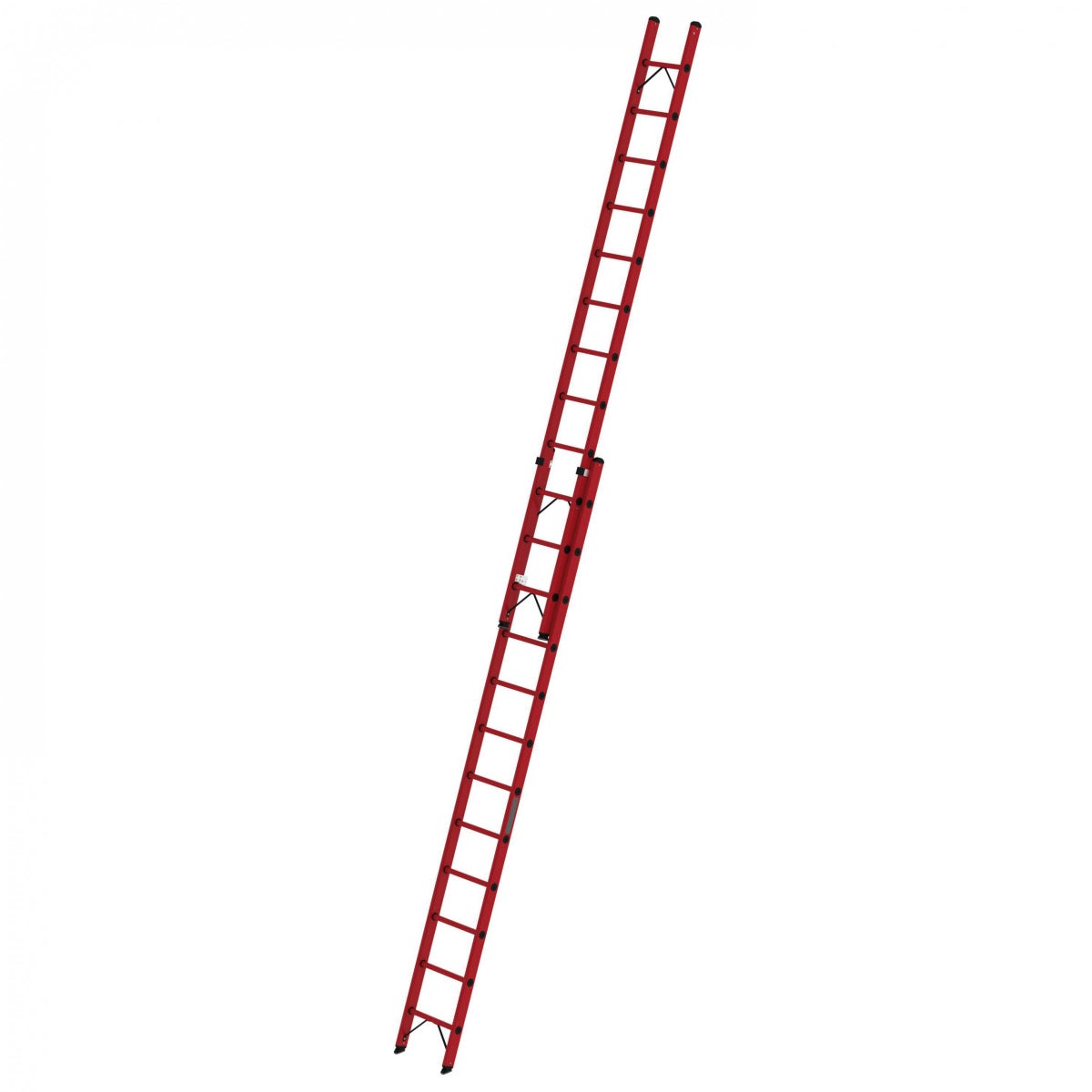 Munk volledig kunststof touwladder, 2x12 sporten